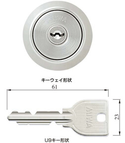 Ｕ9シリンダー